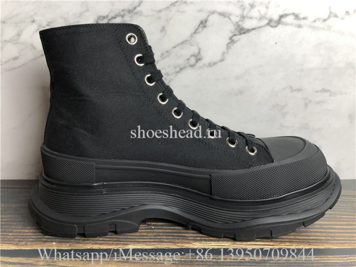 Alexander McQueen Tread Slick Boot All Black