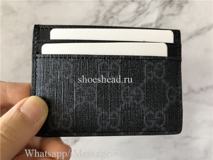 Original Gucci Kingsnake Print GG Supreme Cardcase