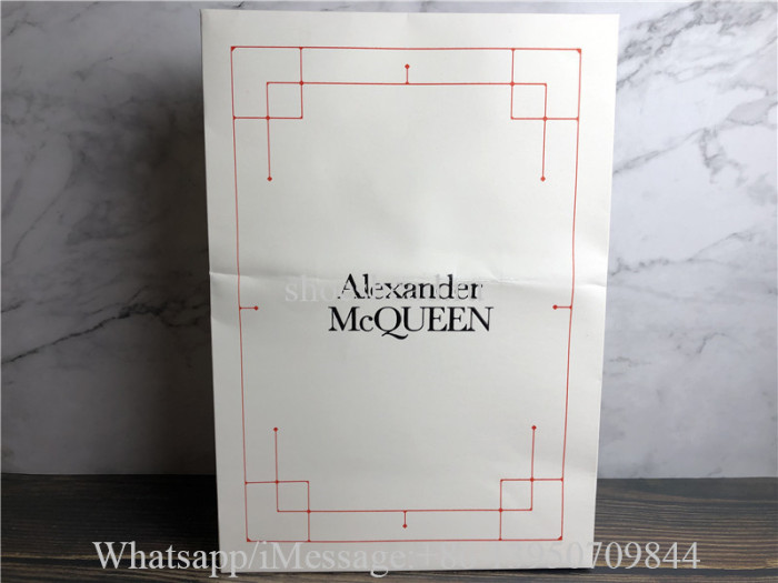 Alexander McQueen Tread Slick Boot Black White
