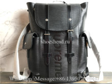 Original Louis Vuitton x Supreme Christopher Backpack Epi PM Black