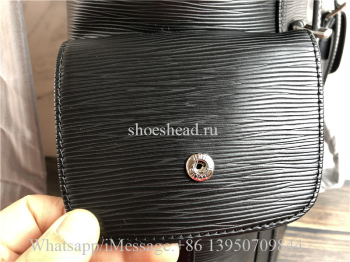 Original Louis Vuitton x Supreme Christopher Backpack Epi PM Black