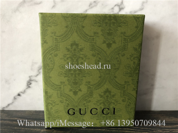 Original Quality Gucci Kingsnake Print GG Supreme Wallet Coffee Brown