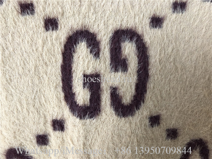Gucci Reversible GG Mohair Wool Cardigan Sweater