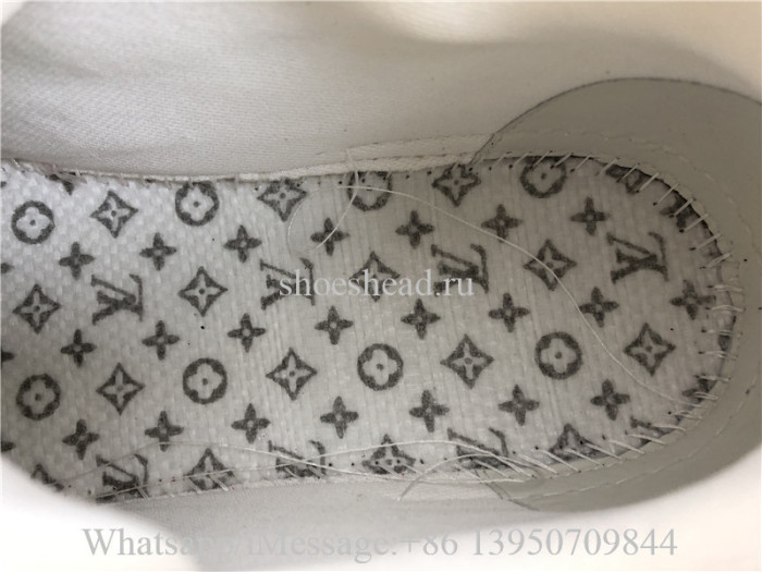 Louis Vuitton Trainer Sneaker Red White