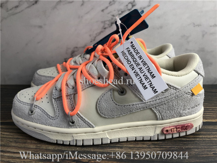 Off White x Nike Dunk Low Lot 19 Of 50