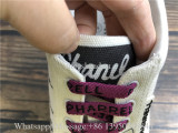 Chanel Pharrell 19D White Graffiti CC Low Top Lace Up Flat Trainer Sneaker