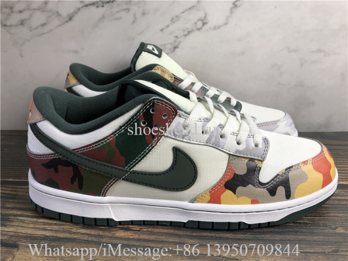 Nike Dunk Low SE Sail Multi-Camo