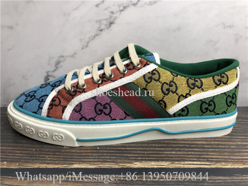 Gucci Tennis 1977 Low Top Sneaker Multicolor