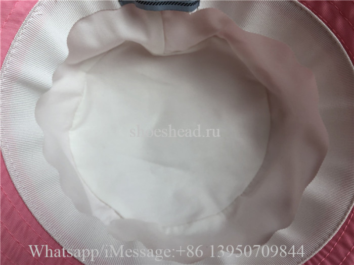 Prada Nylon Bucket Hat Pink