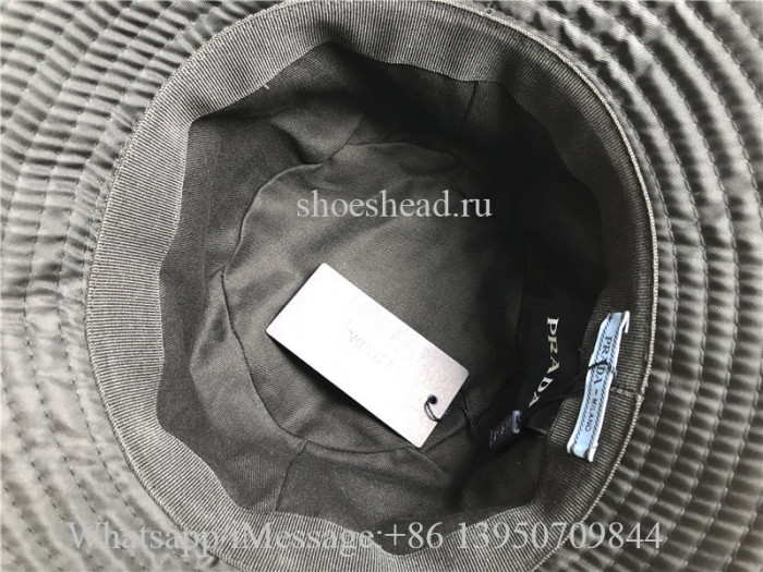 Prada Nylon Bucket Hat Black