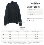 Fear Of God Essentials Pullover Hoodie Applique Logo Dark Slate