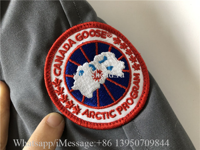 Canada Goose Grey Down Jacket