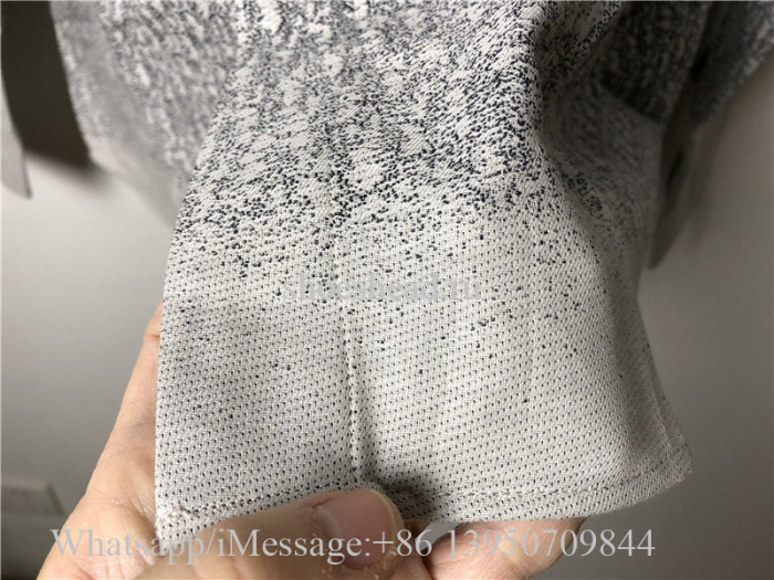Dior Gradient Over Print Embroidery Long Sleeves Shirt