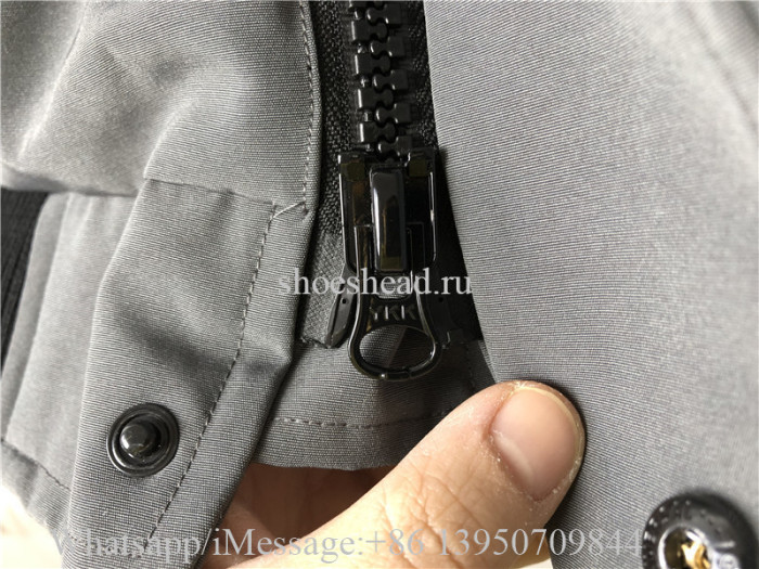 Canada Goose Grey Down Jacket