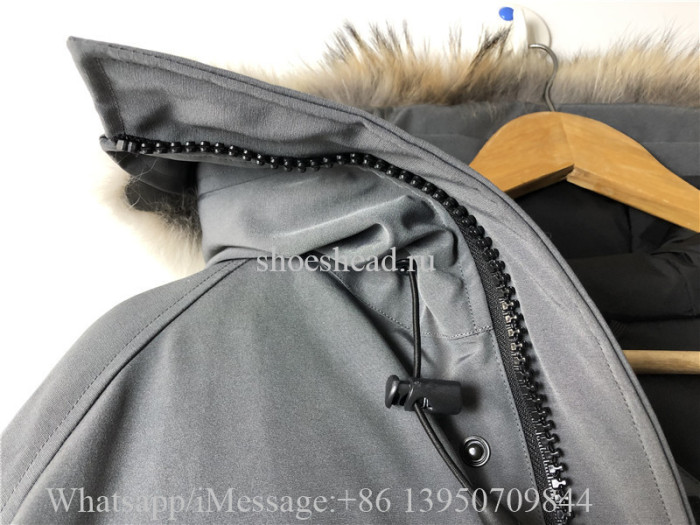 Canada Goose Grey Down Jacket