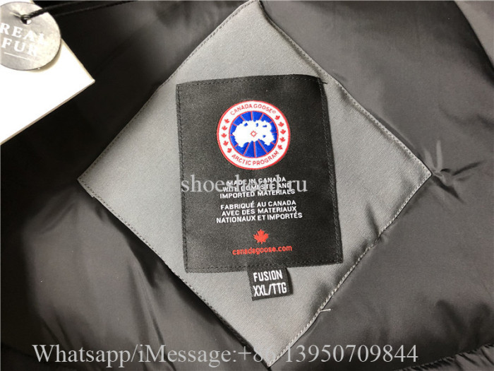 Canada Goose Grey Down Jacket