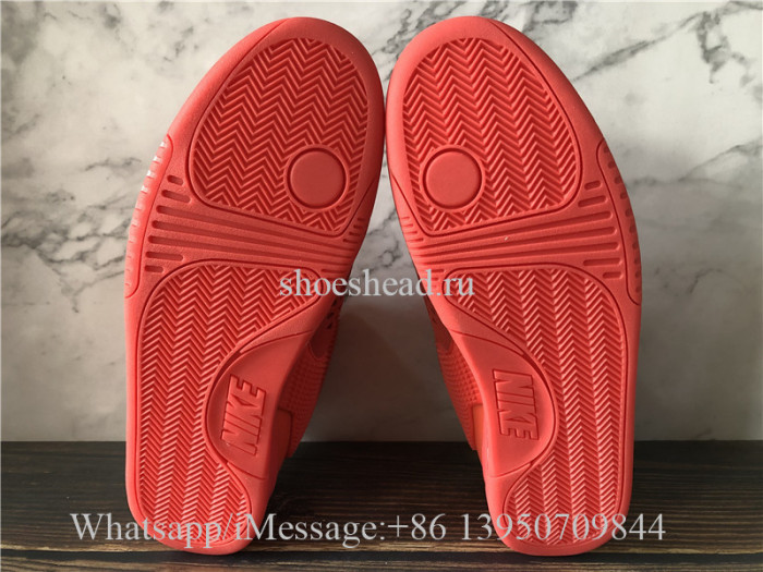 2021 Version Nike Air Yeezy 2 Red October Glow