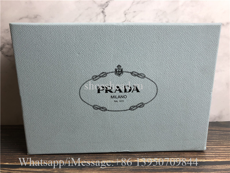 Prada Chocolate Sharp brushed leather loafers