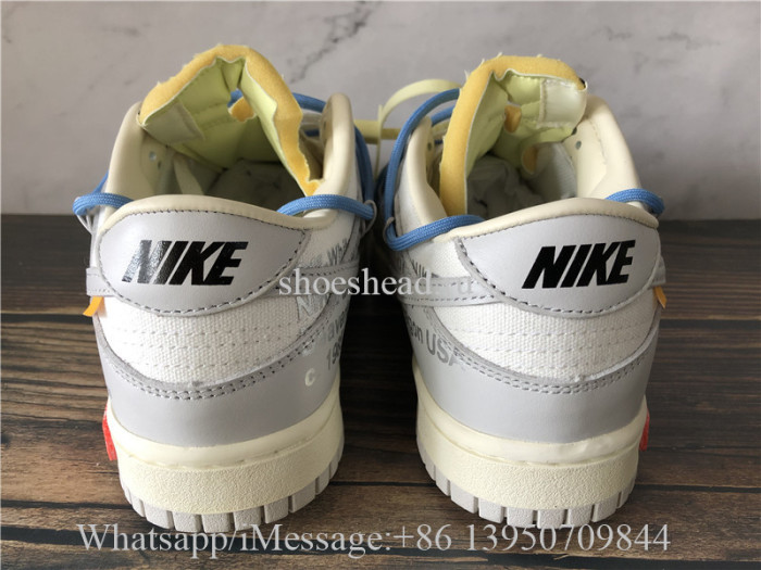 Off White x Nike Dunk Low Lot 05 Of 50
