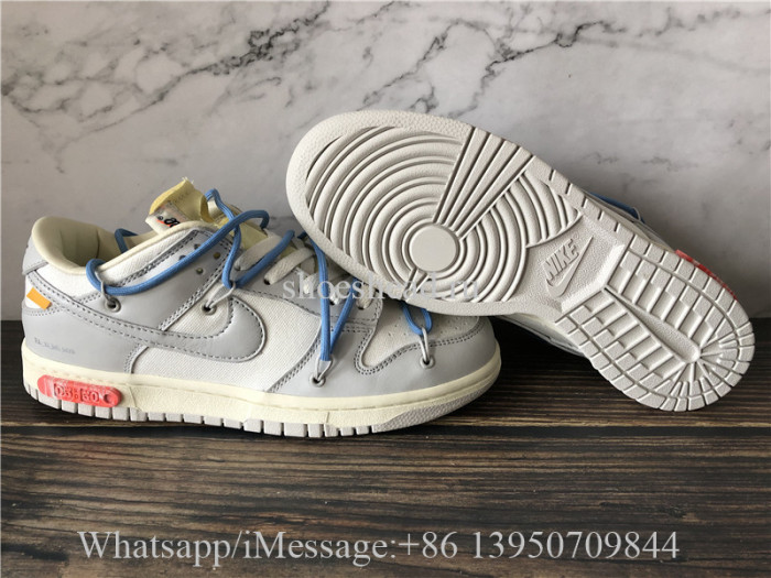 Off White x Nike Dunk Low Lot 05 Of 50