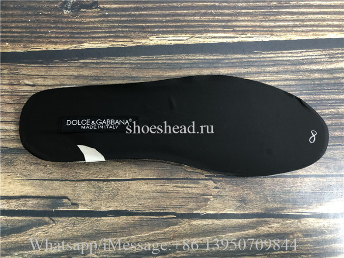 Dolce & Gabbana NS1 Slip-on Sneakers Grey Black Pink