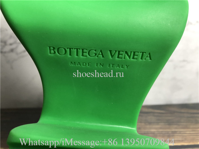 Bottega Veneta Black & Green Flash Boots