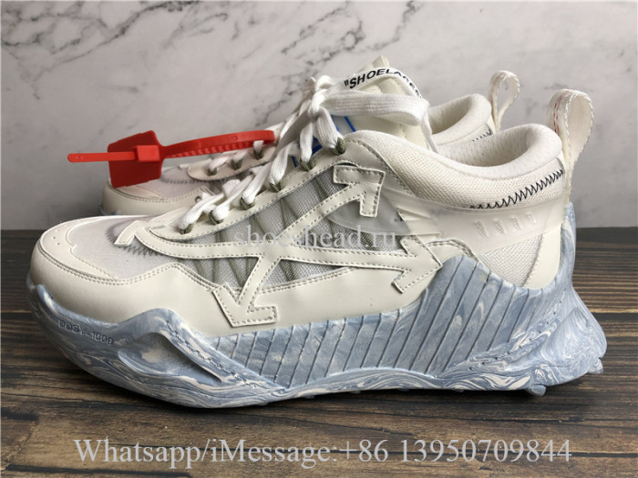 Virgil Abloh Debuts New Off-White ODSY-1000 Sneaker White Light Blue