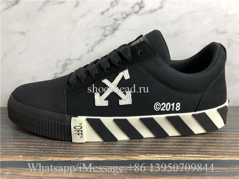 Off White CO Virgil Abloh 18FW Canvas Black