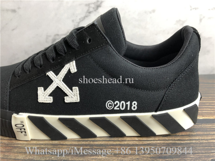 Off White CO Virgil Abloh 18FW Canvas Black