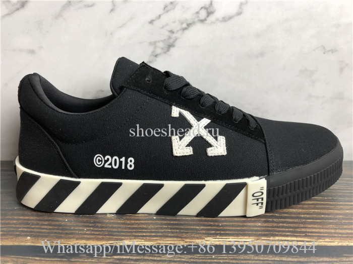 Off White CO Virgil Abloh 18FW Canvas Black