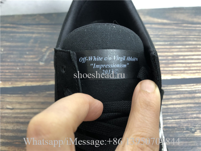 Off White CO Virgil Abloh 18FW Canvas Black