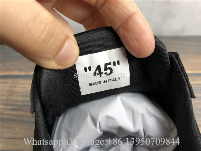 Off White CO Virgil Abloh 18FW Canvas Black
