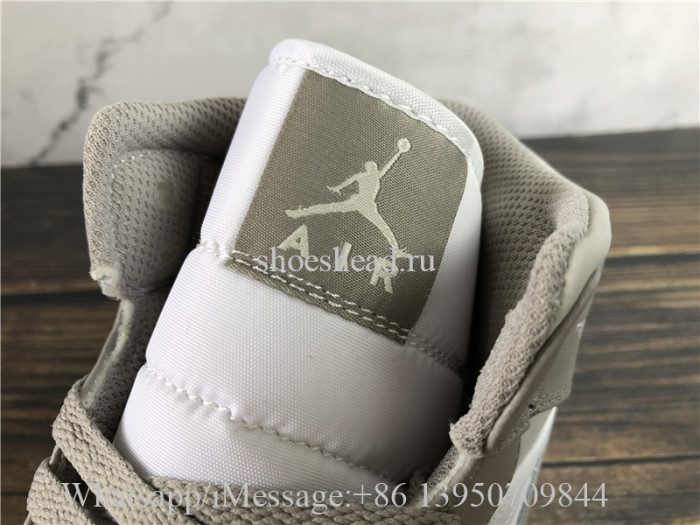 Air Jordan 1 Retro Mid Linen College Grey