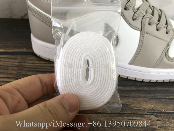 Air Jordan 1 Retro Mid Linen College Grey