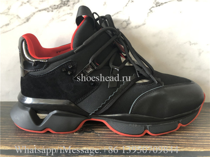 Christian Louboutin Debuts Run Loubi Run Sneaker Black