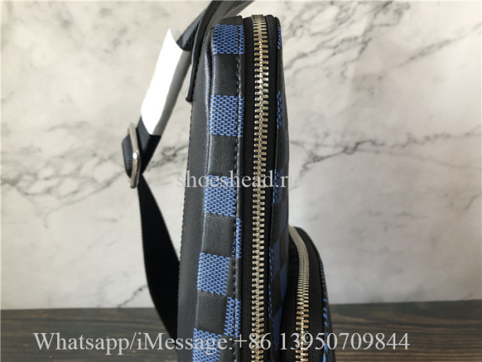 Original Louis Vuitton Sling Bag Crotse Tteda Blue N50038