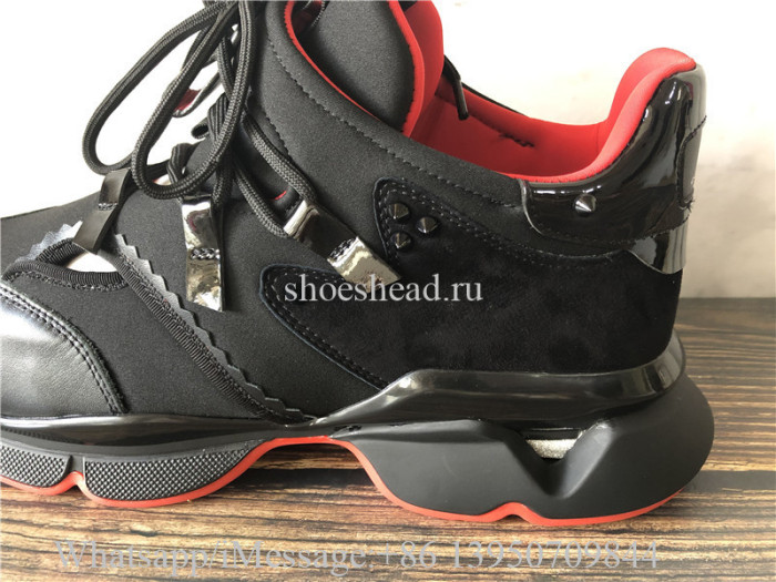 Christian Louboutin Debuts Run Loubi Run Sneaker Black
