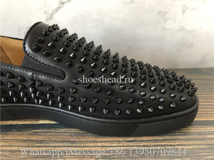 Christian Louboutin Spike Low Top Loafer Sneaker