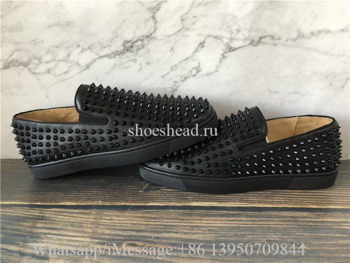 Christian Louboutin Spike Low Top Loafer Sneaker