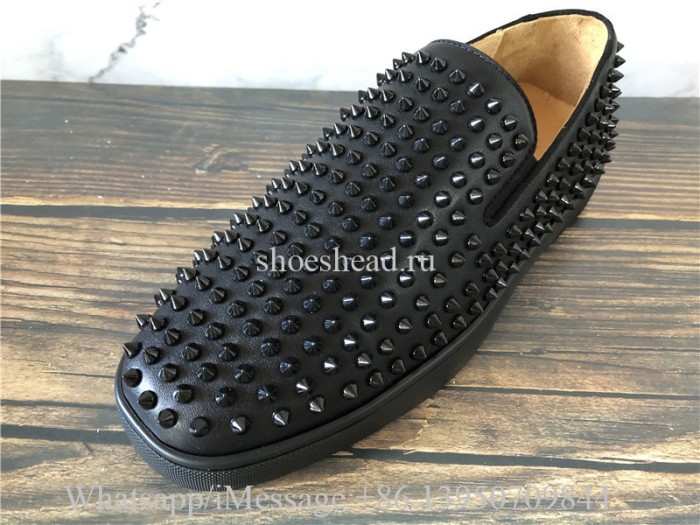Christian Louboutin Spike Low Top Loafer Sneaker
