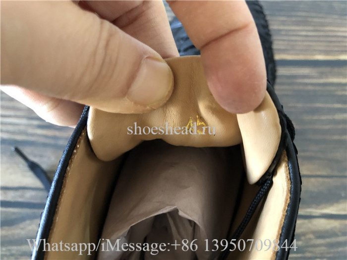 Christian Louboutin High Top Sneaker All Black