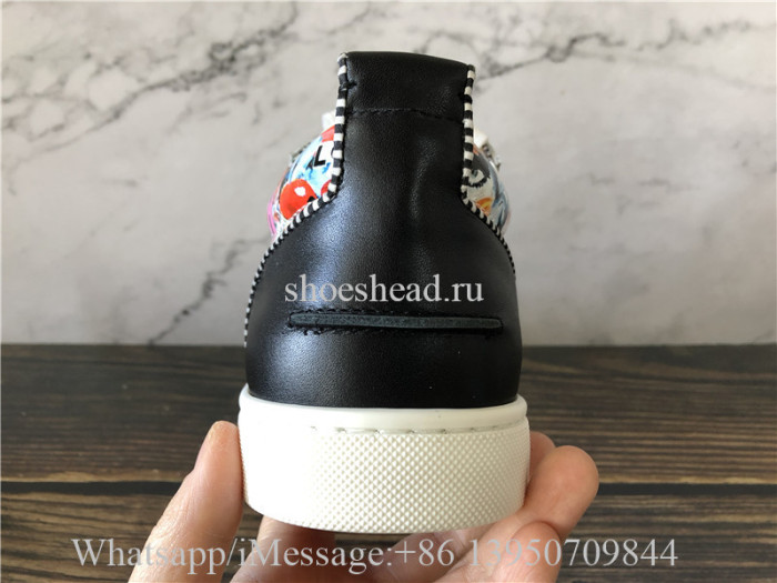 Christian Louboutin Spike Flat Low Top Shoes