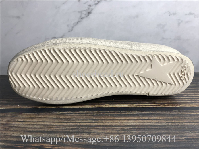 Golden Goose Superstar Low Top Triple White