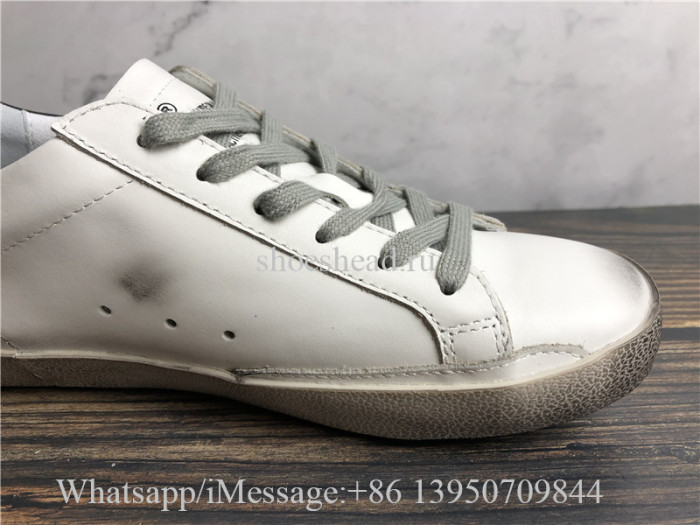 Golden Goose Superstar Low Top White Black