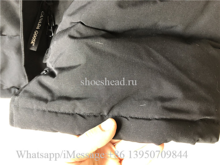 Canada Goose Long Down Jacket Black