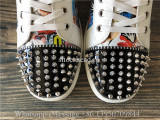 Christian Louboutin Spike Flat Low Top Shoes