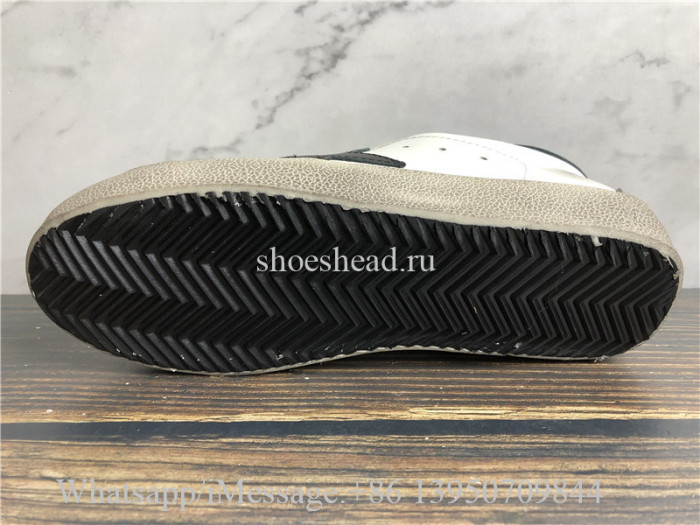 Golden Goose Superstar Low Top White Black