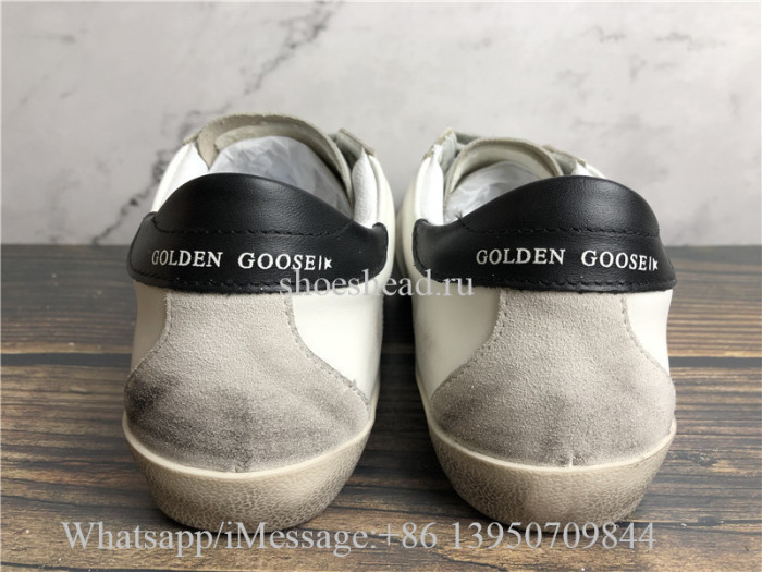 Golden Goose Superstar Low Top White Black