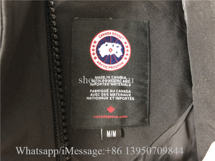 Canada Goose Long Down Jacket Black