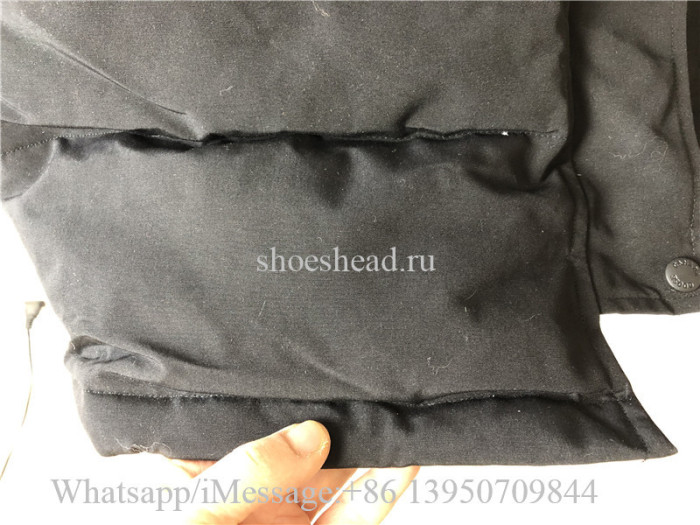Canada Goose Long Down Jacket Black